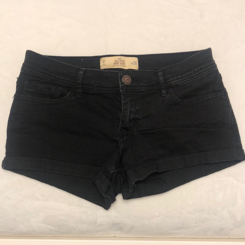 Hollister Black Shorts (size 7)